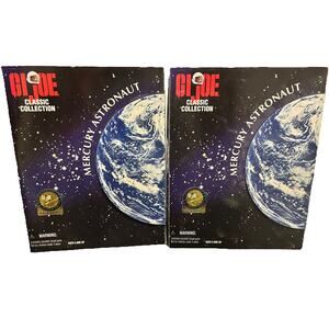 GI Joe Bundle Lot 12" Classic Collection Mercury Astronaut And Shuttle Astronaut